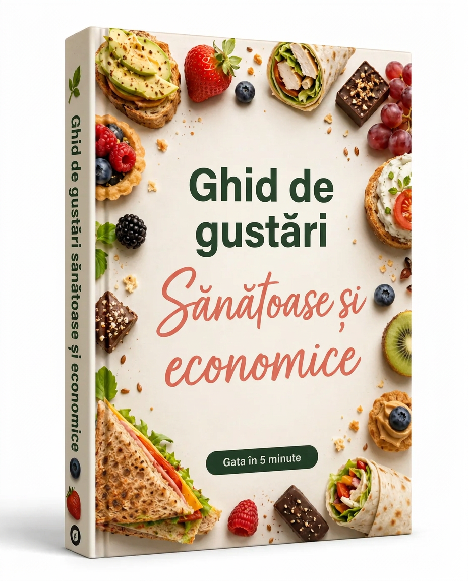 Ghid de gustări sănătoase și economice